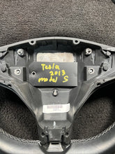 102897000A 2013 Tesla Model S Steering Driver Wheel Black Leather OEM 102897000A
