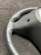 100527900D 2013-2020 Tesla Model S Steering Driver Wheel Black Leather OEM 100527900D