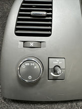 20935566 2013 Chevrolet Silverado 2500 LH Headlight Switch Air Vent Trim OEM 20935566