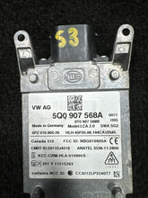 5Q0907568A 2015 Audi S3 Rear Left Blind Spot Radar Sensor OEM 5Q0907568A