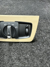 9265297 2013 BMW 328i F30 Headlight Control Switch Beige OEM 9265297