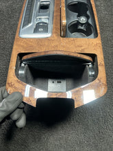 670015069 2014 Maserati Quattroporte Center Console Cup Holder Assembly Wood OEM 670015069