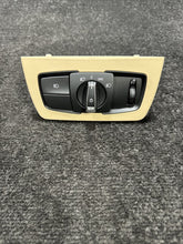 9265297 2013 BMW 328i F30 Headlight Control Switch Beige OEM 9265297
