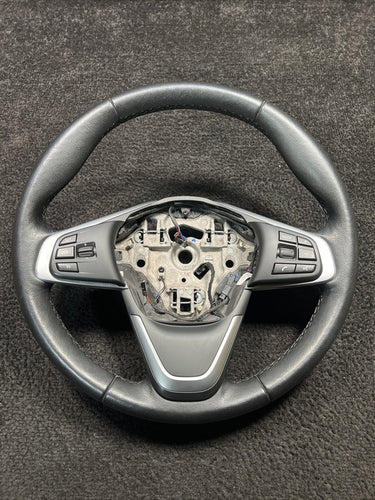 2016 BMW X1 Steering Driver Wheel W/ Controls OEM Black Leather