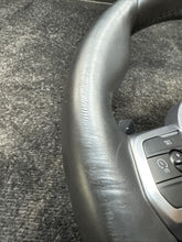 874764606 2023 BMW X1 M-Sport Steering Driver Wheel W/ Paddle Shifters OEM Black Leather