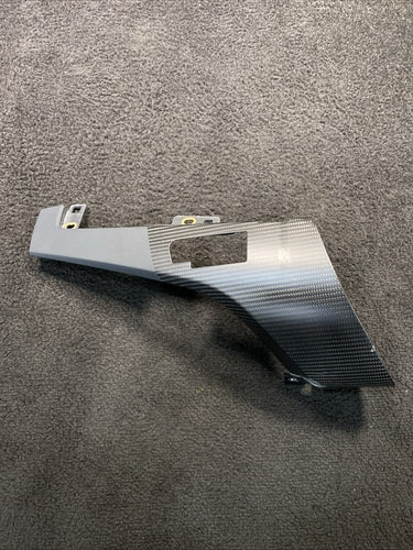 4S0857115B Audi R8 4S Left Side Matte Carbon Fiber Dashboard Trim OEM 4S0857115B