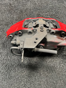 2014 Maserati Quattroporte Rear Brembo Brake Calipers Red OEM