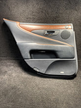 2011 Lexus LS460 Rear Left Black Door Panel Assembly OEM
