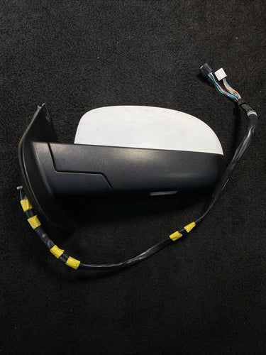 15882674 2007-2008 GMC Yukon Denali Left Driver Door Side View Mirror White OEM 15882674