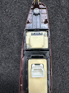 2010 Lexus LS460 Right Passenger Side Window Switch W/ Wood Trim Bezel OEM