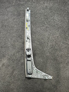 8W1863969C 17 Audi A4 Center Console Gray Wood Oak Trim W/ Volume Switch OEM 8W1863969C
