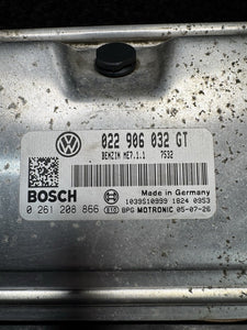 022906032GT 2004-2006 Volkswagen Touareg 3.2L ECU Engine Control Module OEM 022906032GT