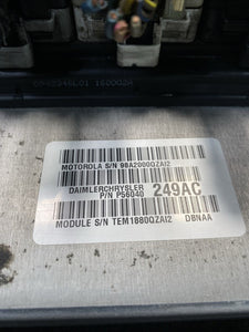 56040249AC 2001 Dodge Durango ECU Engine Control Module OEM 56040249AC