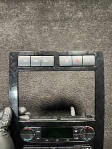 2012 Ford Expedition Dash Radio Trim Bezel W/ Climate Controls OEM