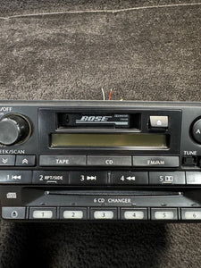 PN-2344N 2001-2004 Infiniti QX4 Bose Radio Stereo Cassette 6 CD Changer OEM PN-2344N