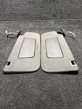 2020 GMC Sierra 2500 Front Left & Right Sun Visors Set OEM Walnut Brown