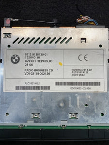 9138430 2007 BMW X3 Am Fm Radio Receiver Head Unit OEM 9138430