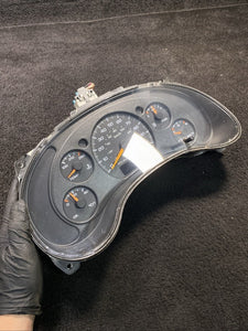 16267265 2000-2005 Chevrolet Blazer Speedometer Instrument Gauge Cluster OEM 16267265