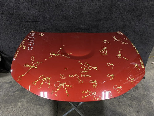  06-08 Mazda MX-5 Miata Hood Assembly OEM RED