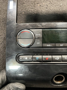 2012 Ford Expedition Dash Radio Trim Bezel W/ Climate Controls OEM