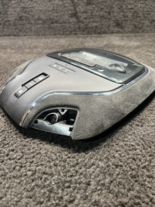 06700146560 14 Maserati Quattrobporte Overhead Alcantara Dome Light Console OEM 06700146560