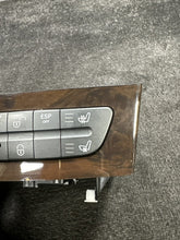 2007 Mercedes CLS550 Hazard Switch Control Panel Dark Wood Grain OEM