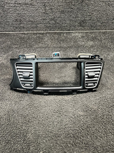 2015 Kia Cadenza Front Dash Radio Trim Bezel W/ Air Vents OEM Black