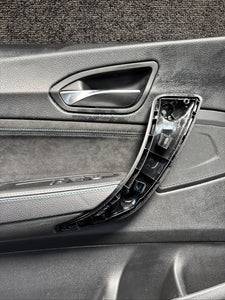 8075619 2020 BMW M2 Competition Front Left Door Panel Black W/ Alcantara OEM 8075619