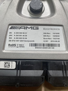 A2059009621 16 Mercedes C63S AMG Suspension Vehicle Dynamics Control Module OEM A2059009621