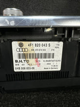 4F1820043S 2006 Audi A6 A/C Climate Control Panel OEM 4F1820043S