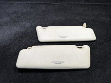 1990 Mercedes 300E Sun Visor Set OEM Beige