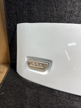 2019 Kenworth Construction T880 Roof Fairing Wind Deflector W/ Lights White