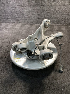 1044416-00-F 17-23 Tesla Model 3 Rear Right Knuckle Spindle Hub &Dust Shield OEM 1044416-00-F