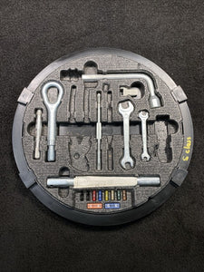 A2205800005 2000-2006 Mercedes S430 Emergency Space Tire Tool Kit OEM A2205800005