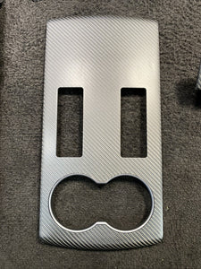1058053-00-C 16-20 Tesla Model X Front Rear L/R Interior Dashboard Carbon Fiber Trim Set OEM