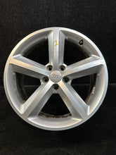 8K0601025Q 2012 Audi A4 18” Factory Rim 18x8 Silver OEM 8K0601025Q