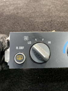 16238435 1996-2005 Chevrolet Astro Temperature Climate HVAC Control Switch OEM 16238435