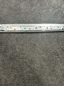 8051330 2013 BMW F10 M5 Rear Right Door Panel Trim Strip Aluminum OEM 8051330