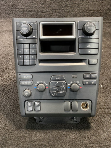 30737972-1 03-06 Volvo XC90 Dash Radio Screen HVAC Climate Control Panel Assy OEM 307379721