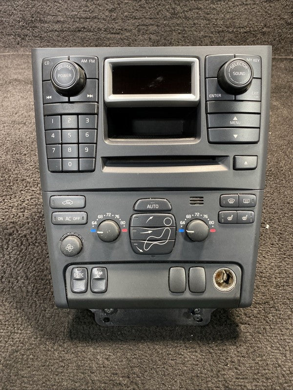 30737972-1 03-06 Volvo XC90 Dash Radio Screen HVAC Climate Control Panel Assy OEM 307379721