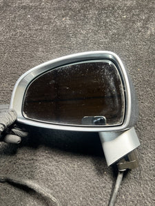 2009 Audi TTS Left Driver Power Door Mirror OEM Aluminum