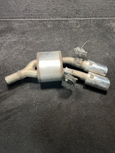 8W0253612B 2018 Audi S4 Right Side Exhaust Muffler W/ Tips OEM 8W0253612B