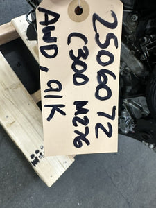 13-14 Mercedes Benz C300 V6 3.5L Engine Motor Assembly OEM