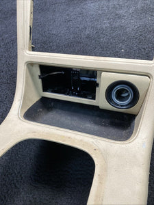 1991-1995 Acura Legend Center Console Dash Radio Shifter Trim Bezel OEM TAN