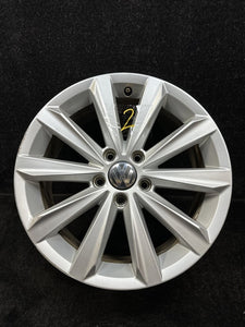 561601025F 2012-2015 Volkswagen Passat 17” Factory Rim 17x7 OEM 561601025F