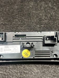 4G0820043L 2012 Audi A7 AC Heater Climate Control Panel OEM 4G0820043L