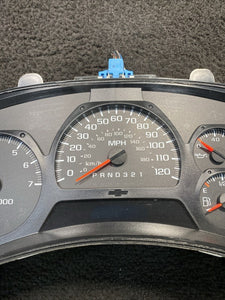 15140618 2006-2009 Chevrolet Trailblazer Speedometer Gauge Cluster OEM 15140618
