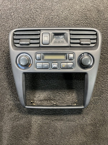 3970A-A000 1998 Honda Accord Front Center Dash Radio Surround Trim W/ Climate Control OEM