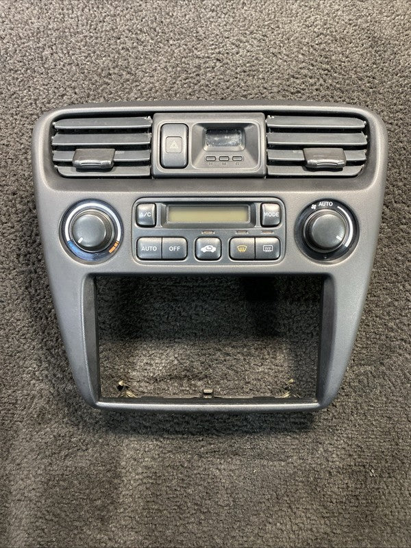 3970A-A000 1998 Honda Accord Front Center Dash Radio Surround Trim W/ Climate Control OEM
