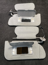 2000-2005 Cadillac Deville Left/Right Driver Passenger Sun Visor Set Gray OEM